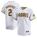 CAdoa S.Diego Padres #2 Xander Bogaerts Player White Home Limited Stitched Jerseys