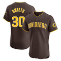 CAdoa S.Diego Padres #30 Gavin Sheets Player Brown Home Limited Elite Stitched Jerseys