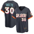 CAdoa S.Diego Padres #30 Gavin Sheets Player Obsidian 2026 City Connect Home Limited T-shirt Stitched Jerseys