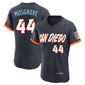 CAdoa S.Diego Padres #44 Joe Musgrove Player Obsidian 2026 City Connect Home Limited Elite T-shirt Stitched Jerseys