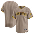 CAdoa S.Diego Padres Blank Player Khaki Home Limited Stitched Jerseys