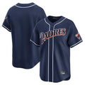 CAdoa S.Diego Padres Blank Player Navy Cooperstown Collection Limited Stitched Jerseys