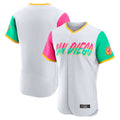 CAdoa S.Diego Padres Blank Player White City Connect Home Limited Elite Stitched Jerseys