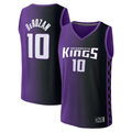 CAdoa S.Kings #10 DeMar DeRozan Fanatics Purple Fast Break Replica Jerseys - Statement Edition