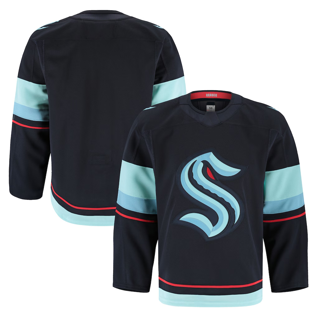 CAdoa S.Kraken Deep Sea Blue Home Authentic Pro Jerseys