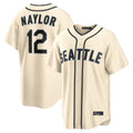 CAdoa S.Mariners #12 Josh Naylor Player Cream 2026 Home Limited Stitched Jerseys
