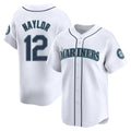 CAdoa S.Mariners #12 Josh Naylor Player White Home Limited Stitched Jerseys