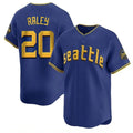 CAdoa S.Mariners #20 Luke Raley Player Royal City Connect Home Limited Stitched Jerseys