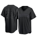 CAdoa S.Mariners #29 Cal Raleigh Player Black Replica Fashion T-shirt Stitched Jerseys