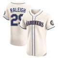 CAdoa S.Mariners #29 Cal Raleigh Player Cream Home Limited Elite Stitched Jerseys