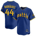 CAdoa S.Mariners #44 Julio Rodriguez Player Royal City Connect Home Limited Stitched Jerseys