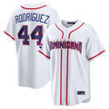 CAdoa S.Mariners #44 Julio Rodriguez Player White 2026 World Classic Home Stitched Jerseys