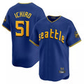 CAdoa S.Mariners #51 Ichiro Suzuki Player Royal City Connect Home Limited Stitched Jerseys