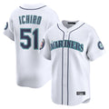 CAdoa S.Mariners #51 Ichiro Suzuki Player White 2025 National Hall of Fame Home Limited Stitched Jerseys