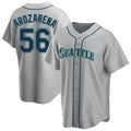 CAdoa S.Mariners #56 Randy Arozarena Player Gray Home Game Stitched Jerseys