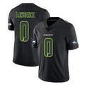 CAdoa S.Seahawks #0 DeMarcus Lawrence Player Black Impact Limited Home Game Stitched Jerseys