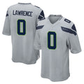 CAdoa S.Seahawks #0 DeMarcus Lawrence Player Gray Home Game Stitched Jerseys