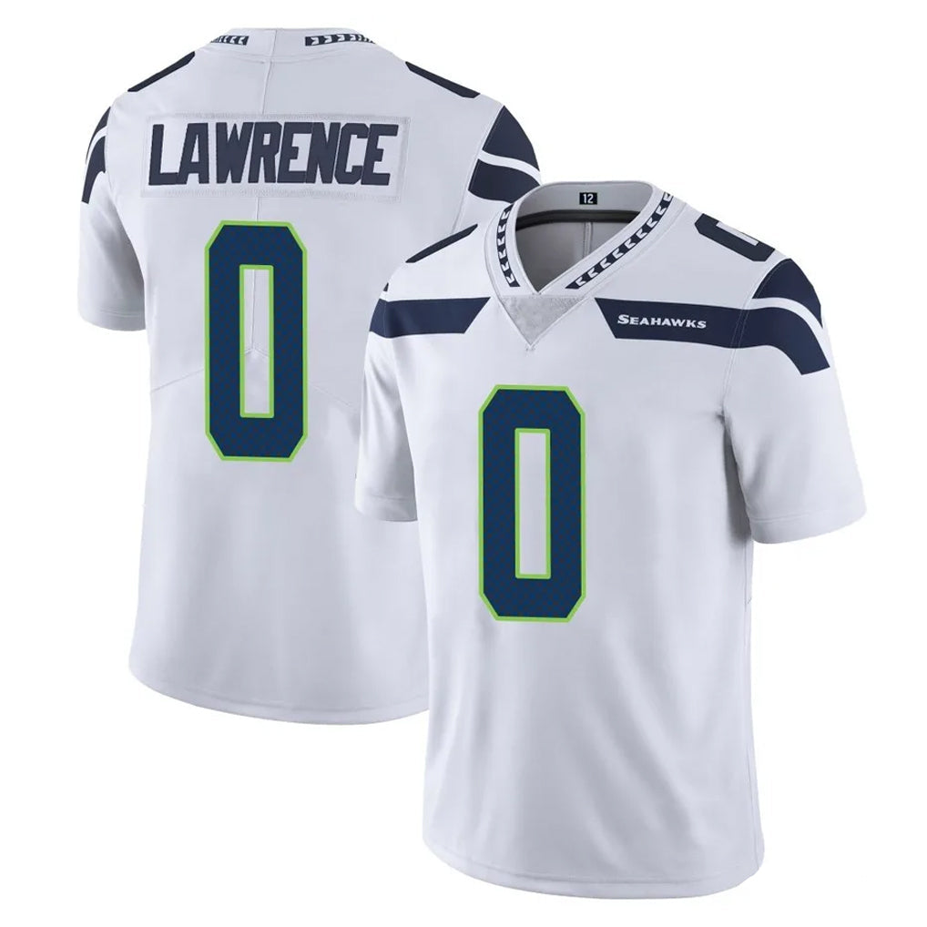 CAdoa S.Seahawks #0 DeMarcus Lawrence Player White Limited Vapor Untouchable Home Game Stitched Jerseys