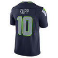 CAdoa S.Seahawks #10 Cooper Kupp Player Navy Vapor F.U.S.E. Limited Stitched Jerseys