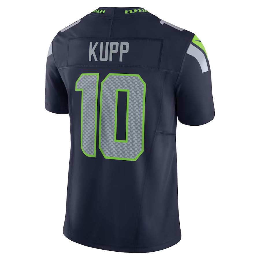 CAdoa S.Seahawks #10 Cooper Kupp Player Navy Vapor F.U.S.E. Limited Stitched Jerseys