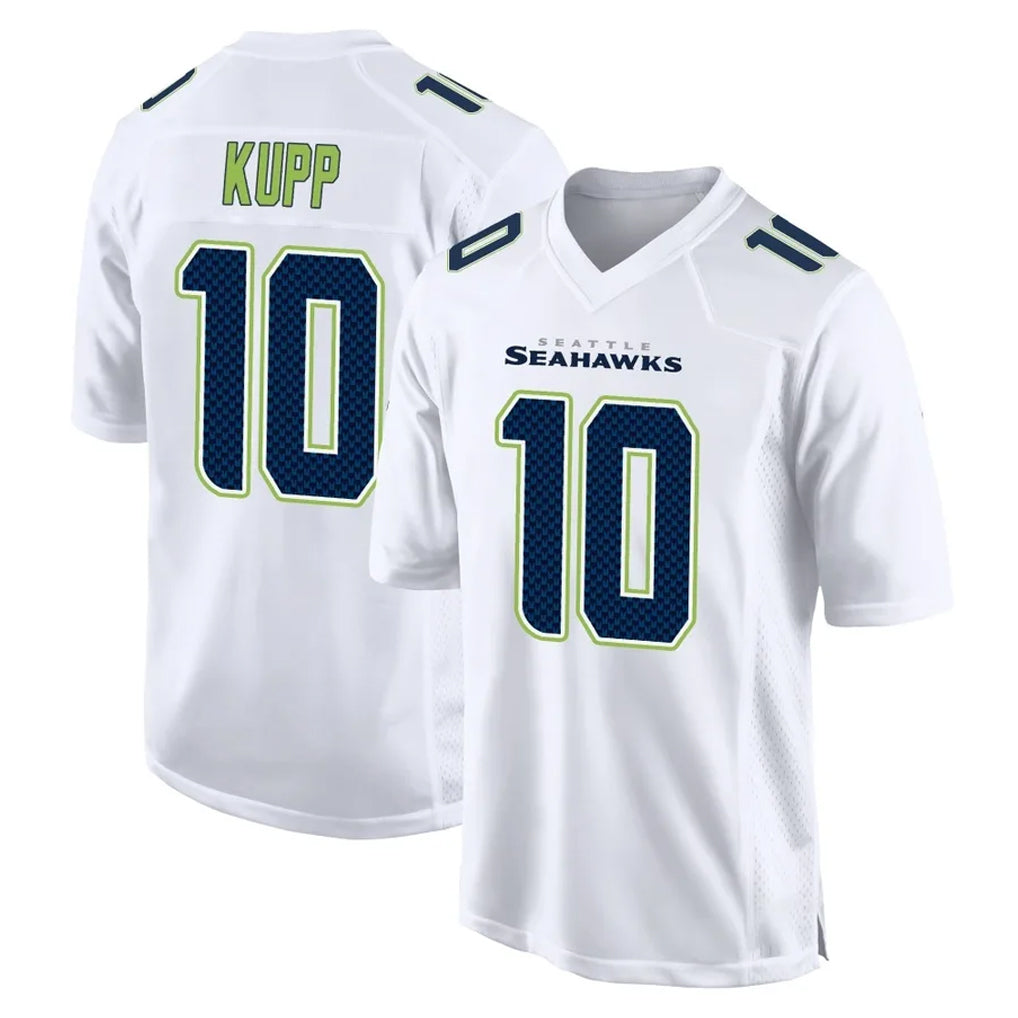 CAdoa S.Seahawks #10 Cooper Kupp Player White Tundra Fashion Home Game Stitched Jerseys