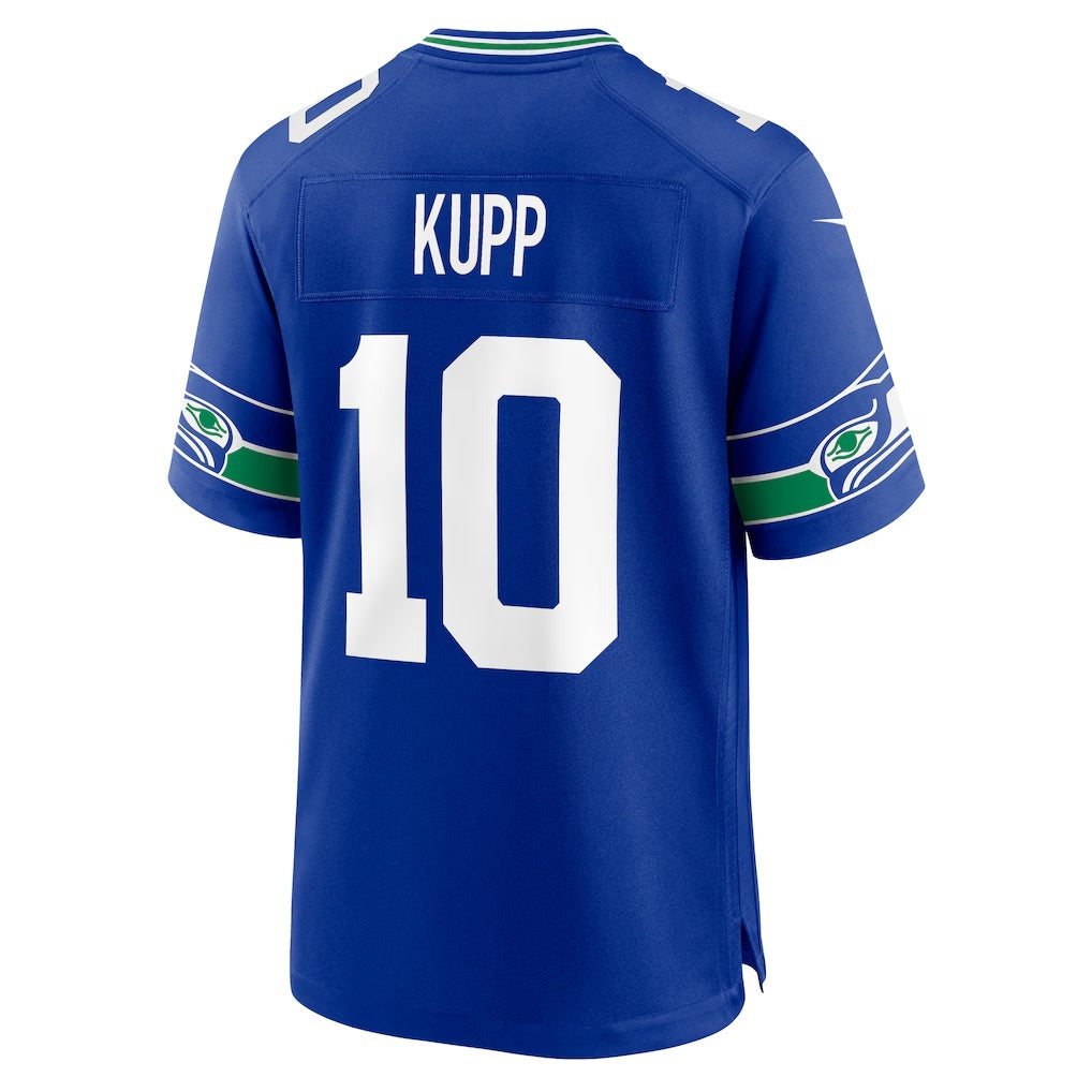 CAdoa S.Seahawks #10 Cooper Kupp Royal Alternate 50th Season Game Stitched Jerseys