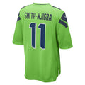 CAdoa S.Seahawks #11 Jaxon Smith-Njigba Neon Green Game Stitched Jerseys