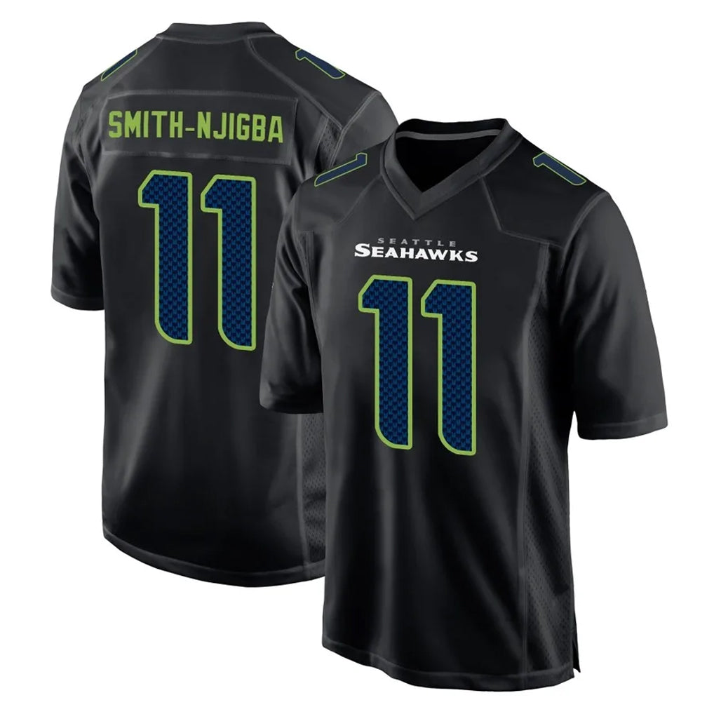 CAdoa S.Seahawks #11 Jaxon Smith-Njigba Player Black Limited Fashion Home Game Stitched Jerseys