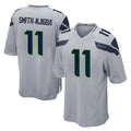 CAdoa S.Seahawks #11 Jaxon Smith-Njigba Player Gray Home Game Stitched Jerseys