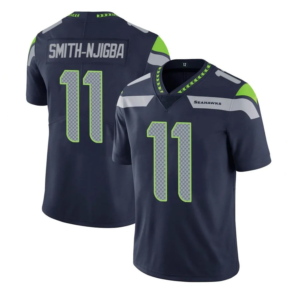 CAdoa S.Seahawks #11 Jaxon Smith-Njigba Player Navy Limited Vapor Untouchable Home Game Stitched Jerseys