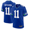 CAdoa S.Seahawks #11 Jaxon Smith-Njigba Royal Throwback Player Game Stitched American Stitched Jerseys