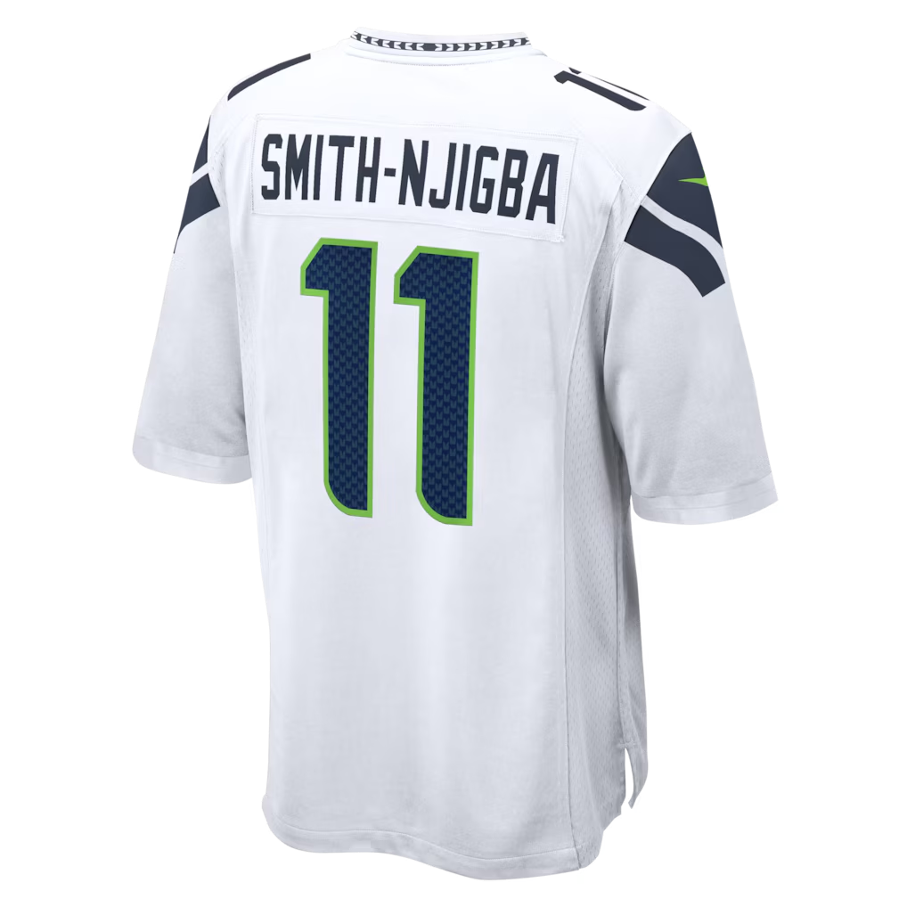 CAdoa S.Seahawks #11 Jaxon Smith-Njigba White Game Stitched Jerseys