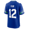 CAdoa S.Seahawks #12 12s Royal Throwback Player Game Jersey Stitched American Stitched Jersey