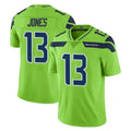 CAdoa S.Seahawks #13 Ernest Jones IV Player Green Limited Color Rush Home Game Stitched Jerseys