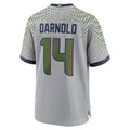 CAdoa S.Seahawks #14 Sam Darnold 2025 Rivalries Collection Game Wolf Gray Stitched Jerseys