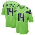 CAdoa S.Seahawks #14 Sam Darnold Player Green Home Game Football Jersey