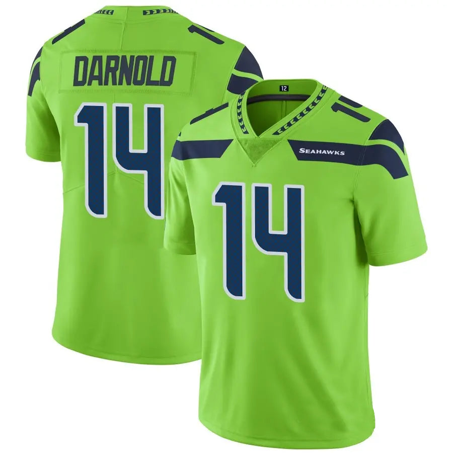 CAdoa S.Seahawks #14 Sam Darnold Player Green Vapor Limited Football Jerseys