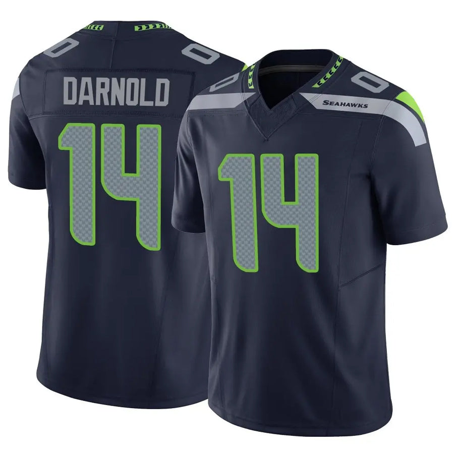 CAdoa S.Seahawks #14 Sam Darnold Player Navy Vapor F.U.S.E. Limited Football Jerseys