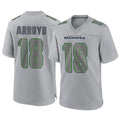 CAdoa S.Seahawks #18 Elijah Arroyo Player Gray Atmosphere Fashion Home Game Stitched Jerseys