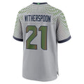 CAdoa S.Seahawks #21 Devon Witherspoon Player Gray Rivalries Collection Game Stitched Jerseys