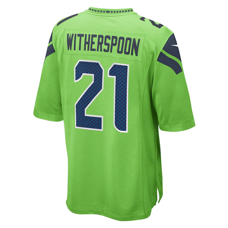 CAdoa S.Seahawks #21 Devon Witherspoon Player Green Home Game Stitched Jerseys