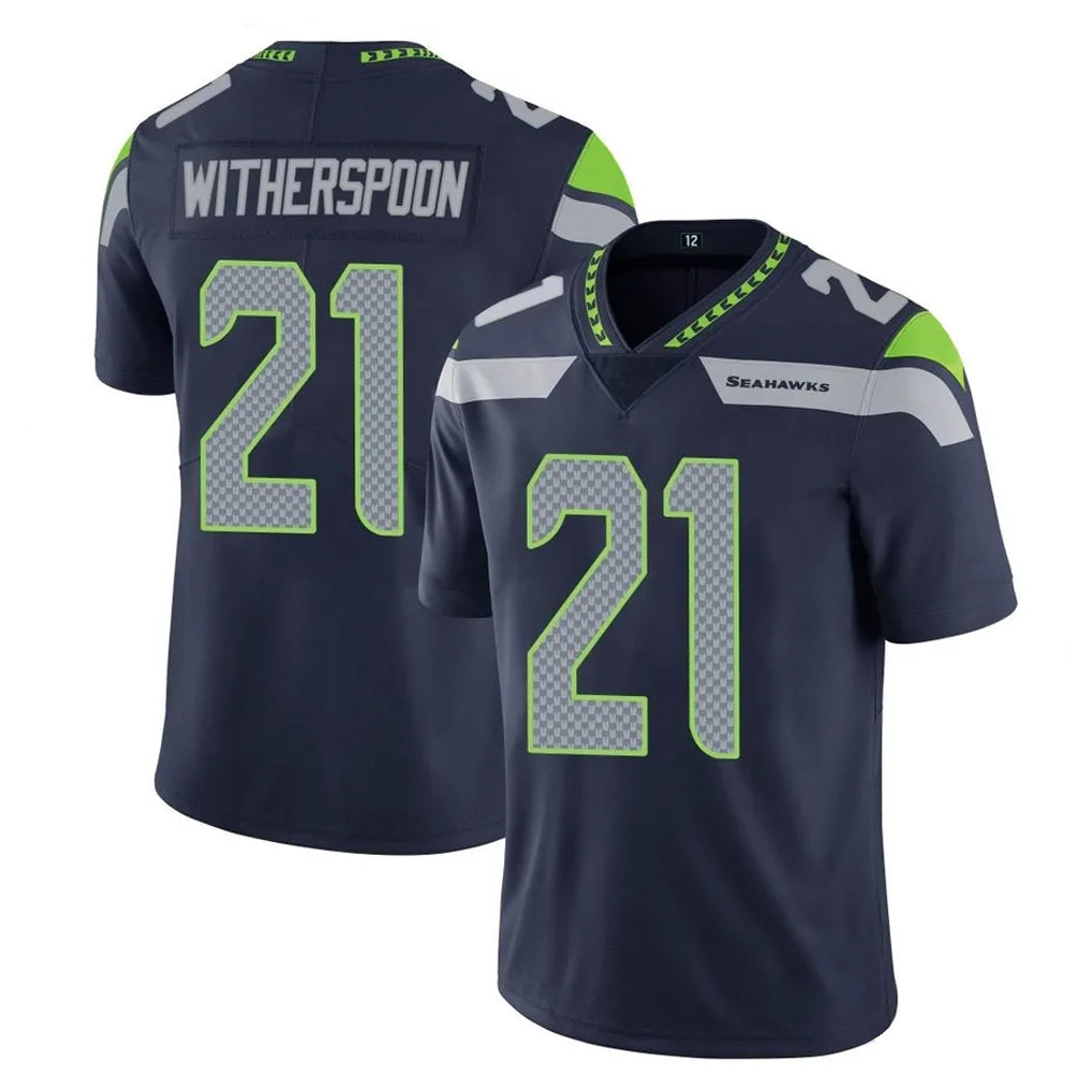 CAdoa S.Seahawks #21 Devon Witherspoon Player Navy Limited Vapor Untouchable Home Game Stitched Jerseys