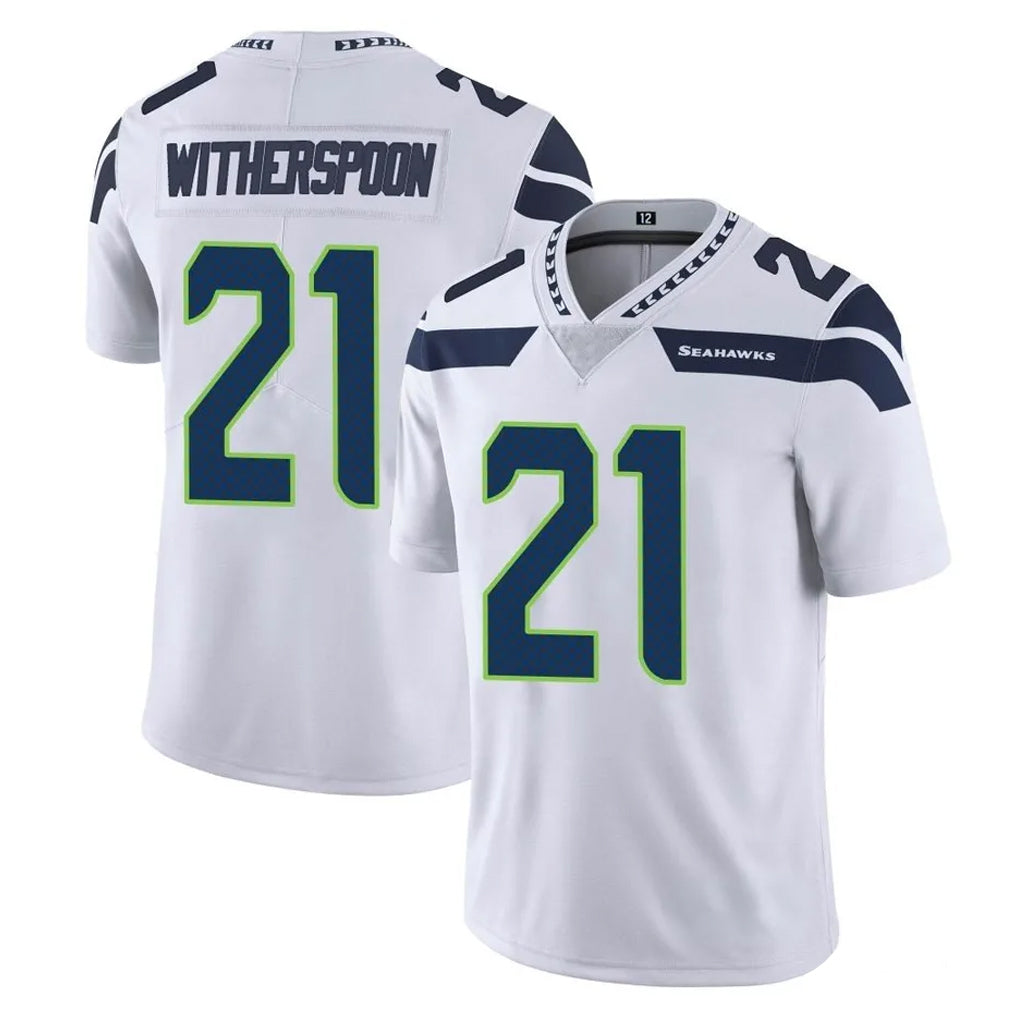 CAdoa S.Seahawks #21 Devon Witherspoon Player White Limited Vapor Untouchable Home Game Stitched Jerseys