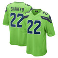 CAdoa S.Seahawks #22 Rashid Shaheed Player Green Home Game Stitched Jerseys
