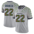 CAdoa S.Seahawks #22 Rashid Shaheed Player Grey Limited 2025 Rivalries Collection Home Game Stitched Jerseys