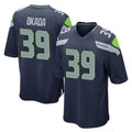 CAdoa S.Seahawks #39 Ty Okada Player Navy Home Game Stitched Jerseys