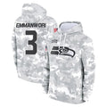 CAdoa S.Seahawks #3 Nick Emmanwori Player Arctic Camo Limited Salute to Service Pullover Hoodies Game Stitched Jerseys
