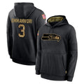 CAdoa S.Seahawks #3 Nick Emmanwori Player Black Salute to Service Hoodies Limited Game Stitched Jerseys