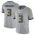 CAdoa S.Seahawks #3 Nick Emmanwori Player Grey Limited 2025 Rivalries Collection Home Game Stitched Jerseys