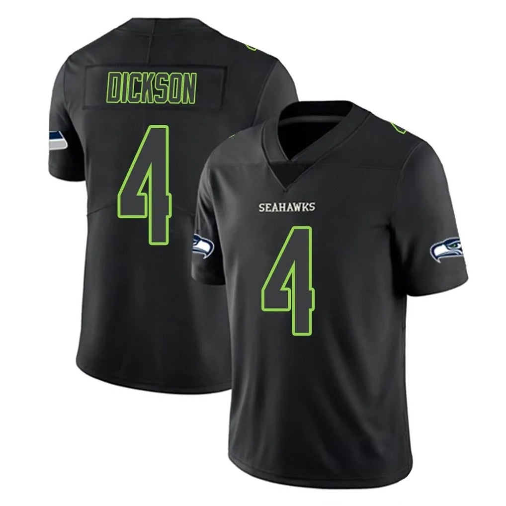 CAdoa S.Seahawks #4 Michael Dickson Player Black Impact Limited Home Game Stitched Jerseys